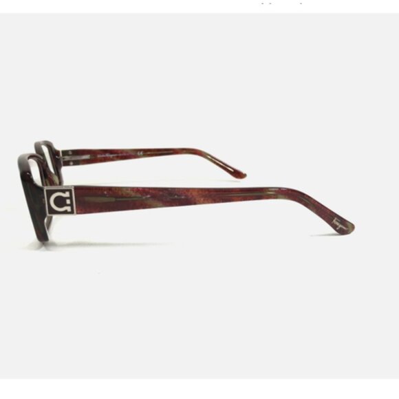 Salvatore Ferragamo 2632 565 Red Green Brown Sparkle 53-16-135mm Eyeglasses